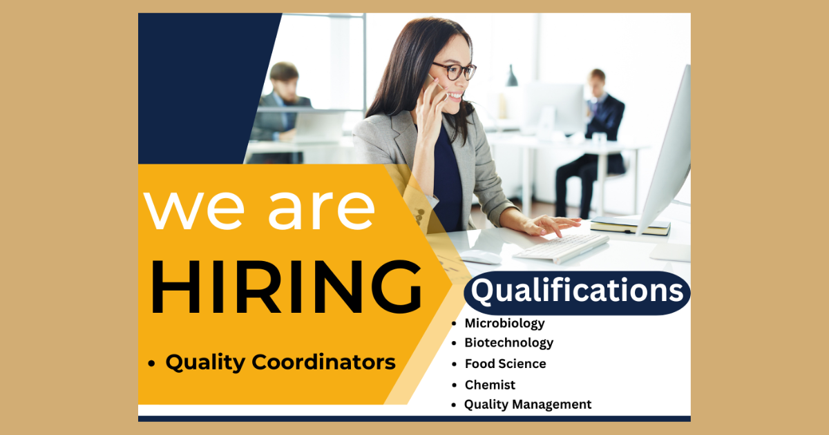 Quality Coordinator 50 Positions - Luxembourg
