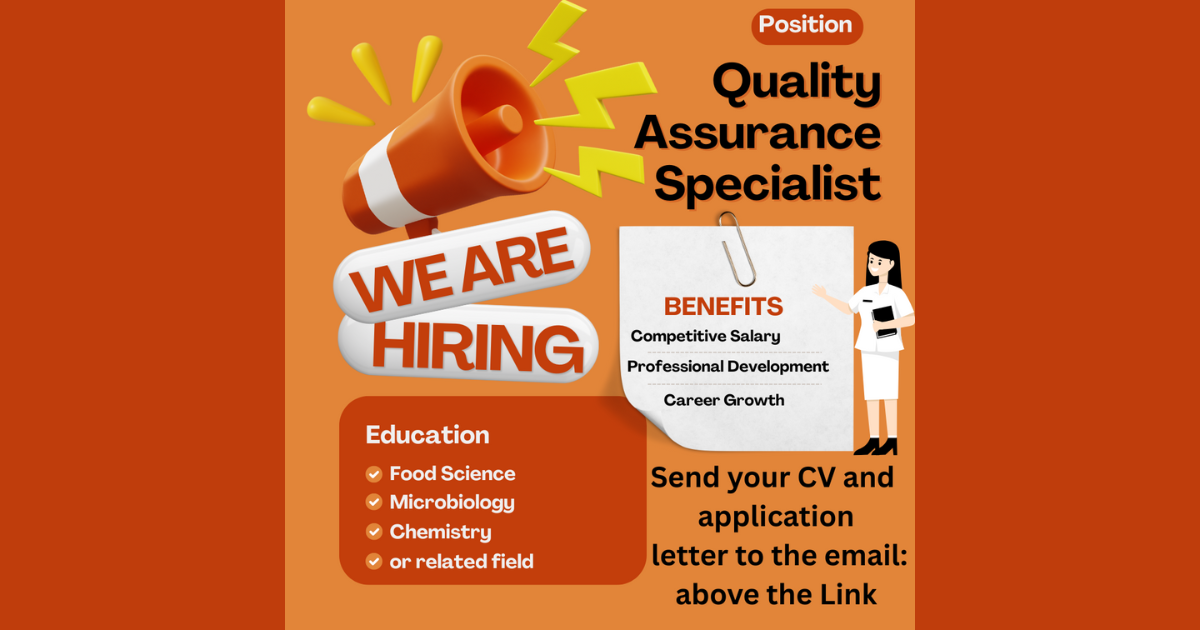 Quality Assurance Specialist Position UK